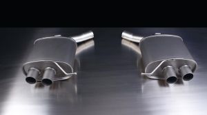 Remus Sport exhaust left and sport exhaust right (without tail pipes)
No EC type approval fits for BMW 5er F10 3,0l 225kW xDrive (N55B30A) 2010=>