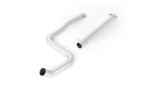 Remus Non-resonated RACING cat-back section, replaces original front silencerOriginal tube Ø 55 mm - REMUS tube Ø 65 mmNo EC type approval fits for Ford Fiesta 1,6l 134kW ST (ab Bj. 2013)