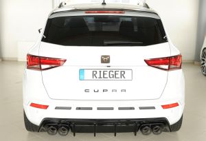 Rieger rear diffusor BG fits for Seat Ateca Cupra