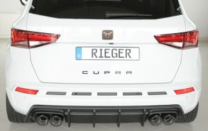 Rieger rear diffusor fits for Seat Ateca Cupra