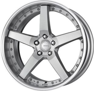 Work Wheels Gnosis GR203 silver Wheel 8.5x20 - 20 inch 5x108 bold circle