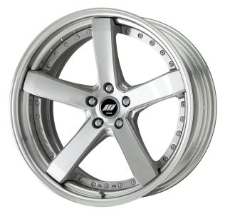 Work Wheels Zeast ST2 silver Wheel 9x19 - 19 inch 5x120 bold circle