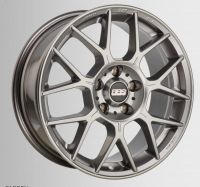 BBS XR platinum silver Wheel 7,5x17 - 17 inch 5x112 bolt circle