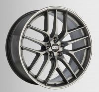 BBS CC-R platinum matt Wheel 8x19 - 19 inch 5x120 bolt circle