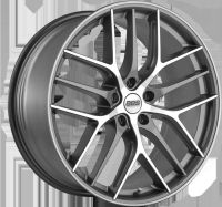 BBS CC-R graphite diamondcut Wheel 8x19 - 19 inch 5x120 bolt circle