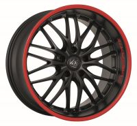 BARRACUDA VOLTEC T6 Mattblack Puresports / Color Trim rot Wheel 8x18 - 18 inch 5x120 bolt circle
