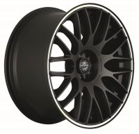 BARRACUDA KARIZZMA Mattblack Puresports / Color Trim weiss Wheel 8,5x19 - 19 inch 5x115 bolt circle