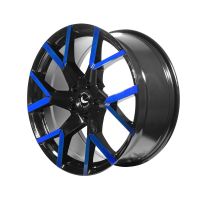 BARRACUDA TZUNAMEE EVO Black gloss Flashblue Wheel 8,5x19 - 19 inch 5x108 bolt circle