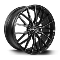BARRACUDA PROJECT 3.0 Mattblack Puresports gefräst Wheel 8,5x19 - 19 inch 5x120 bolt circle