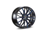 BARRACUDA PROJECT 3.0 Black gloss Flashblue Wheel 8,5x19 - 19 inch 5x114,3 bolt circle