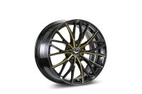 BARRACUDA PROJECT 3.0 Black gloss Flashgold Wheel 10x20 - 20 inch 5x110 bolt circle