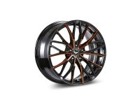 BARRACUDA PROJECT 3.0 Black gloss Flashorange Wheel 8,5x19 - 19 inch 5x108 bolt circle