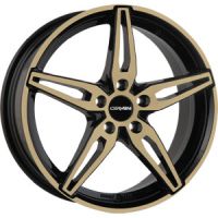 Carmani 15 Oskar gold polish Wheel 7x17 - 17 inch 5x108 bold circle