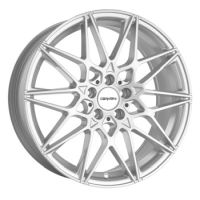 Carmani 18 Knut white silver Wheel 8x19 - 19 inch 5x120 bold circle