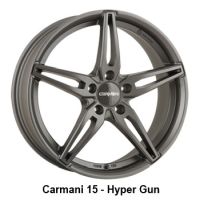 Carmani 15 Oskar hyper gun Wheel 7x17 - 17 inch 5x120 bold circle