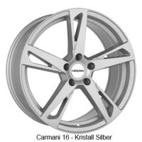 Carmani 16 Anton light silver Wheel 6,5x16 - 16 inch 5x112 bold circle