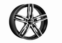 Carmani 14 PAUL black polish Wheel 7.5x17 - 17 inch 5x120 bold circle