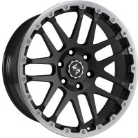 Etabeta COMBAT CV Black matt lip + cap pol. Wheel 8x18 - 18 inch 5x120 bold circle