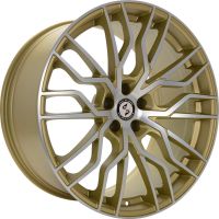 Etabeta MEDUSA Gold matt full pol. Wheel 9,5x21 - 21 inch 5x112 bold circle