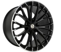Etabeta Piuma Black matt spec.edit Wheel 9,5x22 - 22 inch 5x130 bold circle