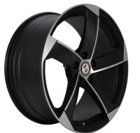 Etabeta MAGIC Black matt polish Wheel 8x18 - 18 inch 5x112 bold circle