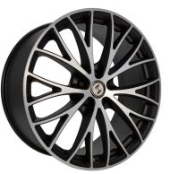 Etabeta Piuma Black matt full pol. Wheel 8,5x19 - 19 inch 5x108 bold circle