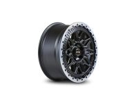 Fondmetal BLUSTER matt black machined lip Wheel 8x18 - 18 inch 6x139,7 bold circle