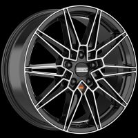 Fondmetal Thoe glossy black machined Wheel 8x20 - 20 inch 5x120 bold circle