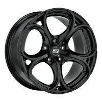 MSW 82 GLOSS BLACK Wheel 9x20 - 20 inch 5x110 bold circle