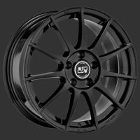 MSW 85 GLOSS BLACK Wheel 6x14 - 14 inch 4x108 bold circle