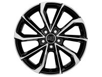 MSW 42 GLOSS BLACK FULL POLISHED Wheel 7,5x17 - 17 inch 5x110 bold circle