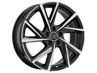 MSW 80/5 GLOSS BLACK F. POL. Wheel 7,5x19 - 19 inch 5x114,3 bold circle