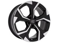 MSW 43 GLOSS BLACK FULL POLISHED Wheel 8x18 - 18 inch 5x114,3 bold circle