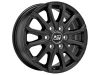 MSW 48 VAN 6L MATT BLACK Wheel 6,5x16 - 16 inch 6x120 bold circle