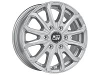 MSW 48 VAN 6L FULL SILVER Wheel 6,5x16 - 16 inch 6x120 bold circle