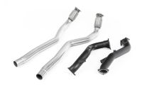 Milltek Large-bore Downpipes and Cat Bypass Pipes fits for Audi RS6 yoc. 2013 - 2018