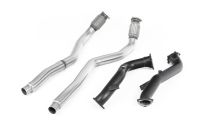 Milltek Large-bore Downpipes and Cat Bypass Pipes fits for Audi S7 Sportback yoc. 2012 - 2018