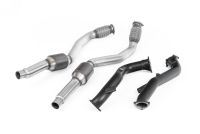 Milltek Large Bore Downpipes and Hi-Flow Sports Cats fits for Audi RS6 yoc. 2013 - 2018