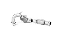 Milltek Large Bore Downpipe and Hi-Flow Sports Cat fits for Mercedes CLA-Class yoc. 2020 - 2021