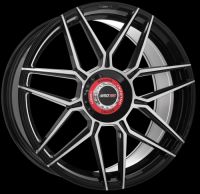 MoTec GT.ONE BLACK POLISHED Wheel 8,5Jx19 - 19 inch 5x114,3 bolt circle