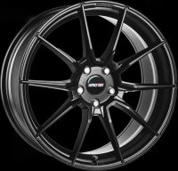 MoTec Ultralight Flat Black Wheel 7x17 - 17 inch 5x112 bolt circle