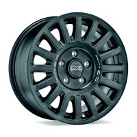 OZ RALLY RAID MATT BLACK+SILVER LETTERING Wheel 8,5x18 - 18 inch 5x127 bold circle