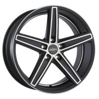 Oxigin 18 Concave black full polish Wheel 10.5x20 - 20 inch 5x112 bold circle