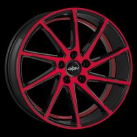 Oxigin 20 Attraction red polish Wheel 8,5x18 - 18 inch 5x114,3 bold circle
