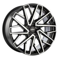 Oxigin 28 Oxmove black full polish Wheel 8,5x19 - 19 inch 5x108 bold circle