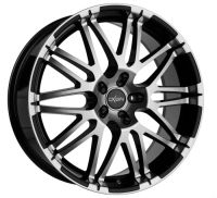 Oxigin 14 Oxrock black full polish Wheel 10x22 - 22 inch 5x114,3 bold circle