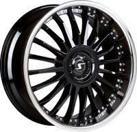 Schmidt CC-Line Black Gloss Wheel 10x22 - 22 inch 5x127 bold circle