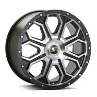 Schmidt 18HDX satin black polished Wheel 8,5x18 - 18 inch 5x118 bold circle
