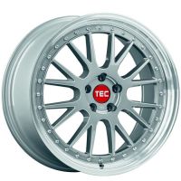 TEC GT EVO titan-polished-lip Wheel 8x18 - 18 inch 4x108 bolt circle