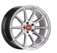 TEC GT7 hyper-silver Wheel 8,5x19 - 19 inch 5x110 bolt circle